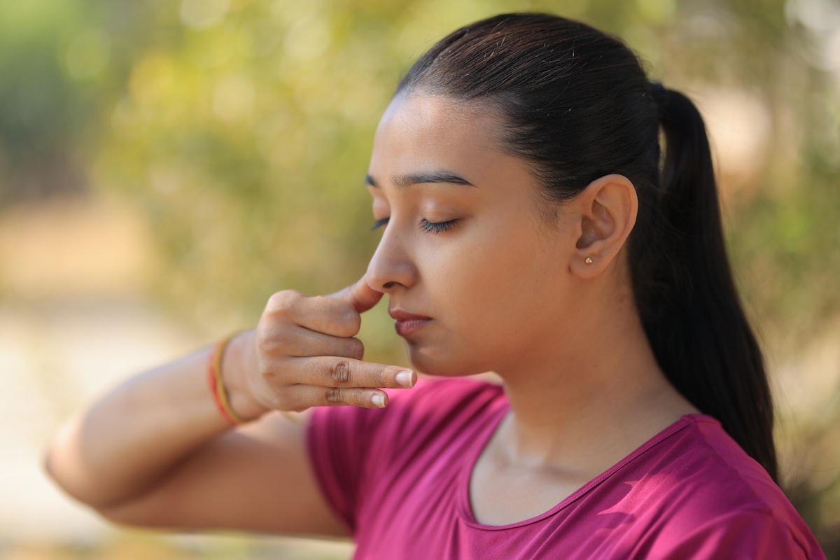 Guided meditation session